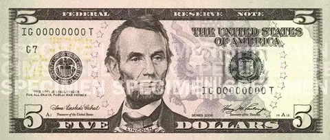 $5 bill